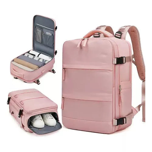 MOCHILA VIAJERA® con puerto USB ‼️APROBADA POR AEROLINEAS‼️