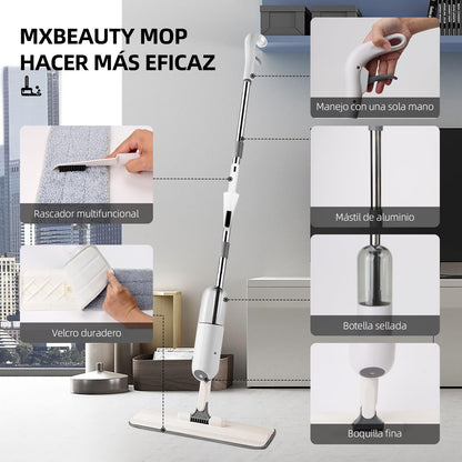 ✨Mopa 360° con Spray Limpiador✨