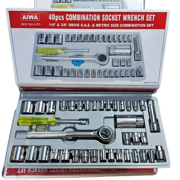 ‼️MÁSTER TOOL‼️ CAJA DE HERRAMIENTA (PORTÁTIL) DE 40 PIEZAS