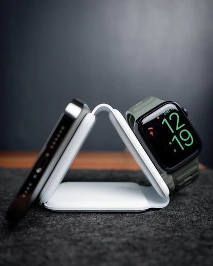 ⚡️AirCharge Fold Pro⚡️ Cargador inalámbrico plegable 3 en 1