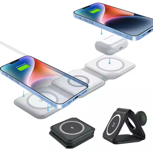 ⚡️AirCharge Fold Pro⚡️ Cargador inalámbrico plegable 3 en 1